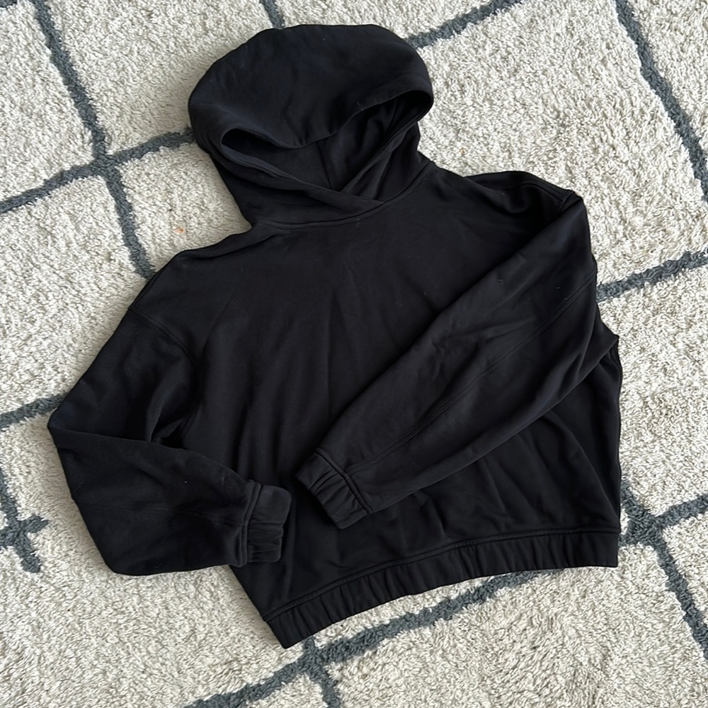 Black Lululemon hoodie size 8